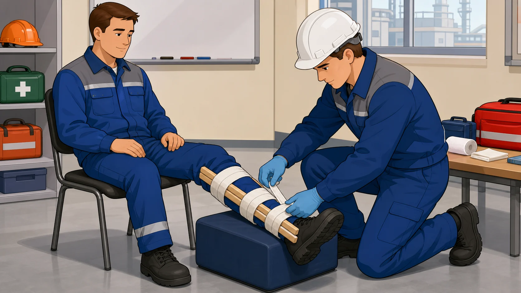 Иммобилизация нижней конечности